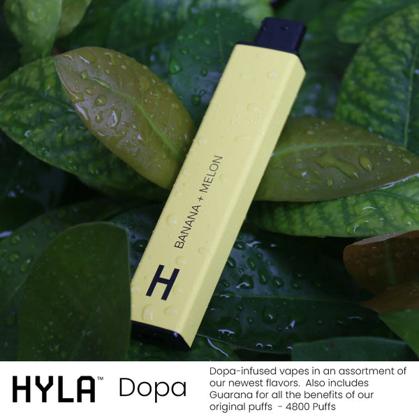 Hyla Dopa Plant Based 4500 Puffs Disposable Vape