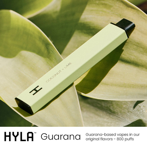 Hyla Guarana Plant Based 800 Puffs Disposable Vape